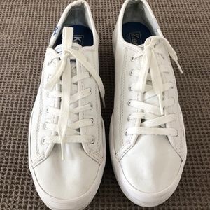 Keds leather platform sneaker
